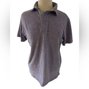 Tailorbyrd Purple Polo Golf Shirt-Size Medium